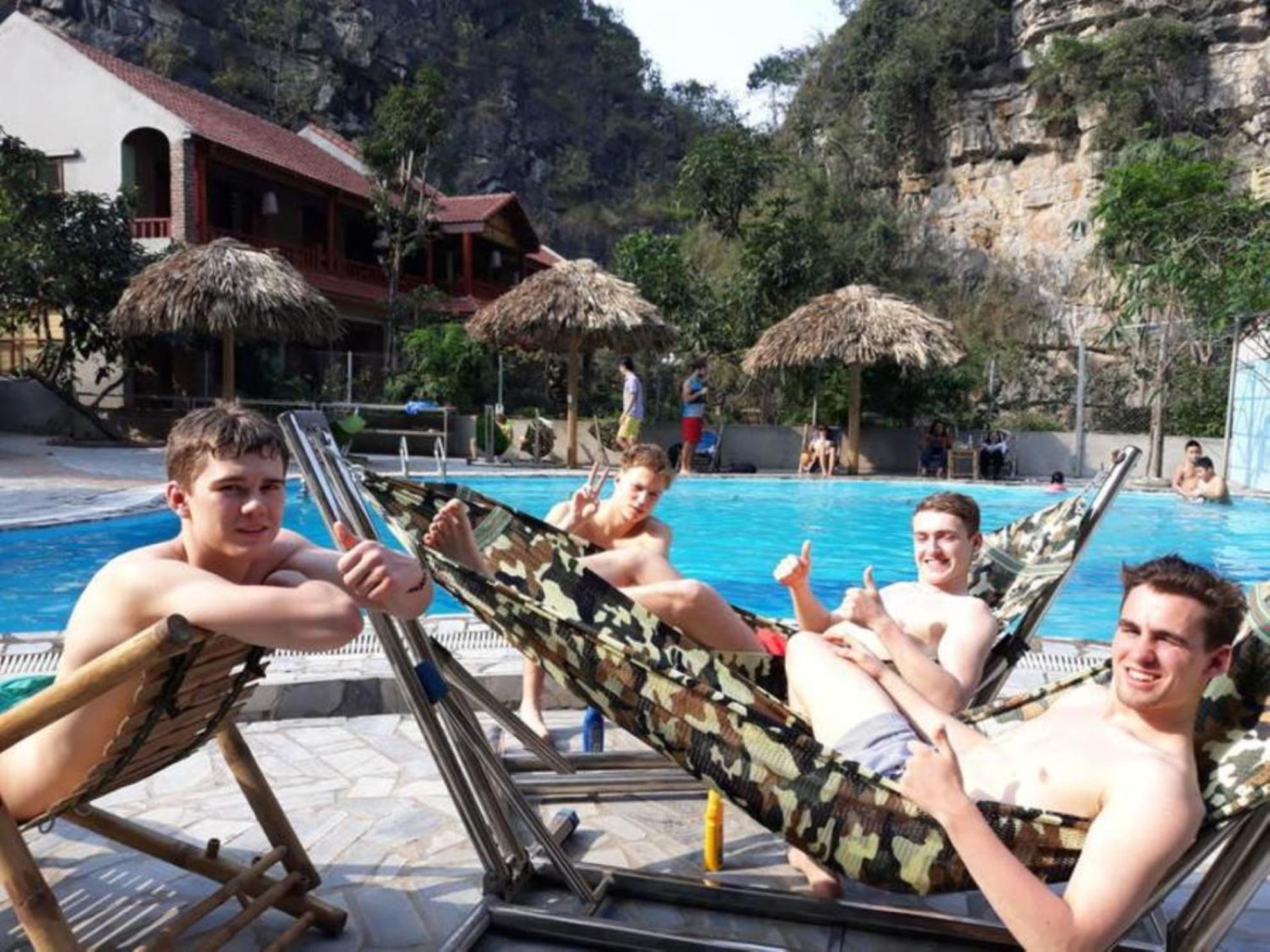 Hoalu Backpacker Homestay Ninh Bình Exteriör bild